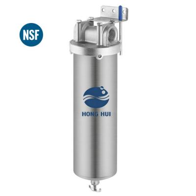 China Commercial HONG HUI HN-10A Wholesale Water Filters Stainless Steel Cartridge Water Filter Housing for sale