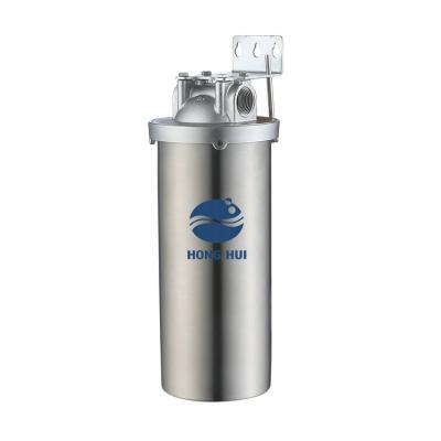 China Commercial HONG HUI HMF-10B BB Big Blue High Pressure 304/316 Stainless Steel Water Filter Housing Water Filter System for sale