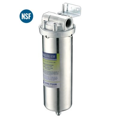 China Easy Operation NSF HRS-C 10 inch Water Filter Housing Stainless Steel Water Purification Household for sale