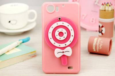 China Girl Pink Silicon Cell Phone Cases Flexible For I Phone 4s for sale