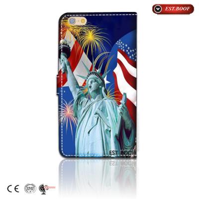 Chine Cas futé magnétique protecteur ultra mince de couverture de cuir d'unité centrale pour Iphone 6/6 plus à vendre