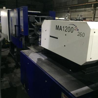 China Used Horizontal Used Machinery Molding Machine 120 Ton Used Plastic Supplier MA1200 for sale