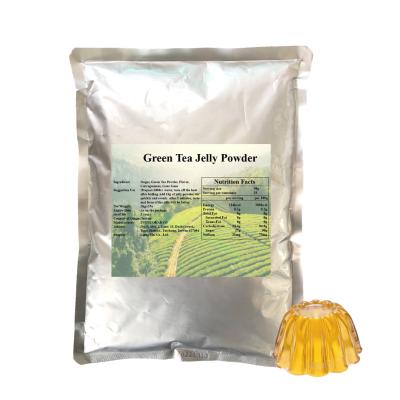 China Caffeinated Ready to Ship LMC Taiwan Supplier Instant Powder Jasmine Green Tea Jelly Powder Pudding Powder for sale