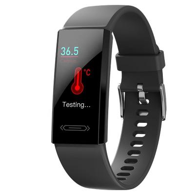 China V100S Touch Screen Blood Oxygen Monitor Fitness Tracker Watch Smart Bracelet for sale