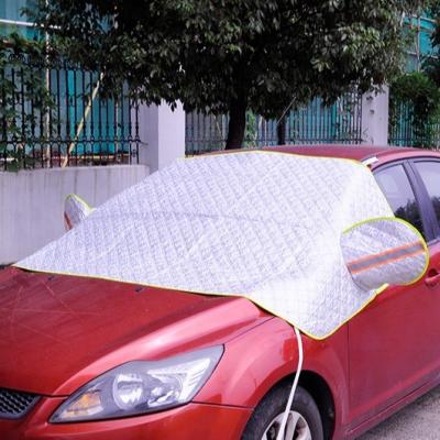 China High Quality Cheap Water Resistant Car Snow Shade Winter Car Windshield Bust Cover for sale