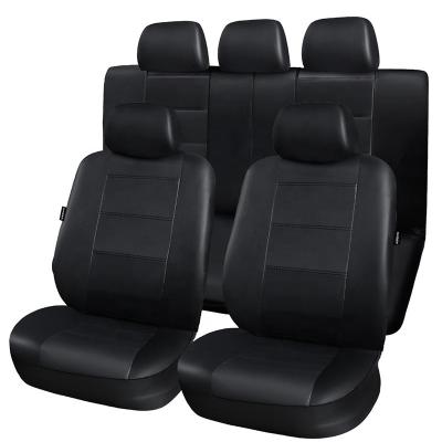 China Universal Leather Type Eco-friendly High Quality Leather Car Interior Accessories Car Seat Covers for sale