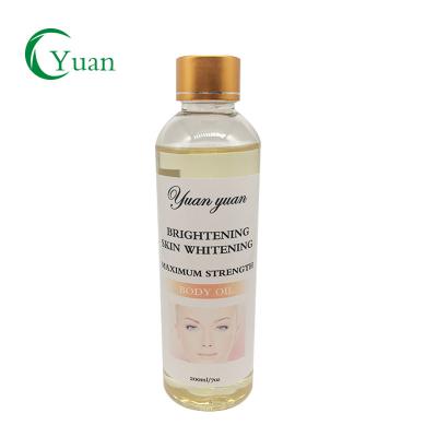 China Private Label Body Brightening Maximum Strength Skin Whitening Body Oils for sale