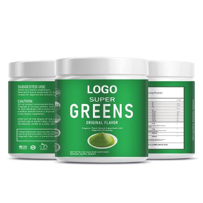 China Adult Juice Supplement Greens Blend Superfood Vegan Greens Energy Drinks Super Greens Powder for sale