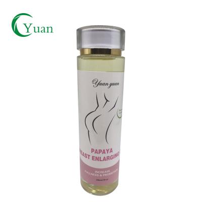 China Firming Powerful Effective Papaya Breast Enlargement Lifting Up Firming Big Breast Tightening Oil for sale