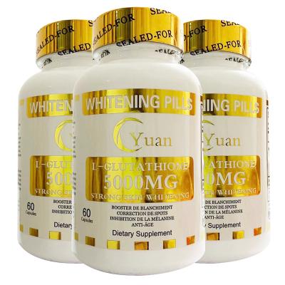 China Adult Natural Ingredients Without Side Effects Special Recipe Skin Whitening Glutathione Collagen Capsules for sale