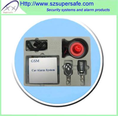 China GSM/GPRS Car Alarm System for sale