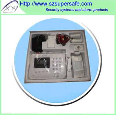 China GSM/PSTN Dual Network Home Alarm System for sale