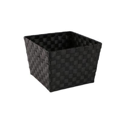 China Rope Basket Woven Fabric Storage Stocked Basket For Food for sale