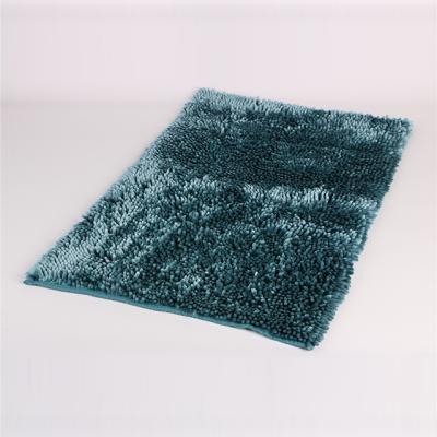 China Durable Chenille Water Absorption Shaggy Rug Latex Backing Non Slip for sale