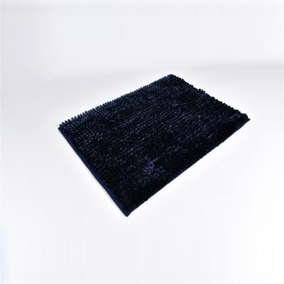 China Viable Extra Absorbent Shower Mat For Bathroom by Bath Mat Non Slip Fluffy Chenille for sale