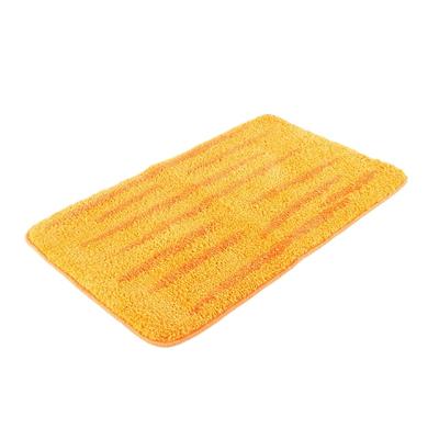 China New Type Square Microfiber Bath Mats Wholesale Line Design Sustainable Sale Well Washable Mat for sale