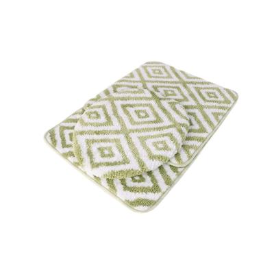 China Various Viable Promotional Goods Using Custom Bathroom Covers Geometry Bath Mat Home Bathroom Mat Sets for sale