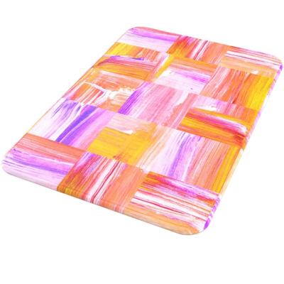 China Factory Supply Sustainable Coral Fleece Bathroom Blankets Soft Bath Mat Exclusive for sale