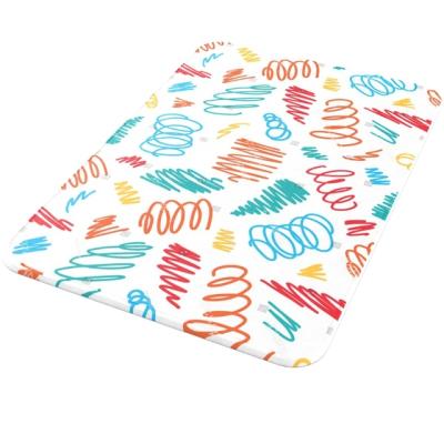 China Sustainable Economic Custom Design Bath Mat Bathroom Floor Protection Bath Mat For Kids for sale