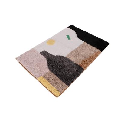 China Sustainable New Trends High Quality Custom Microfiber Bath Mats for sale