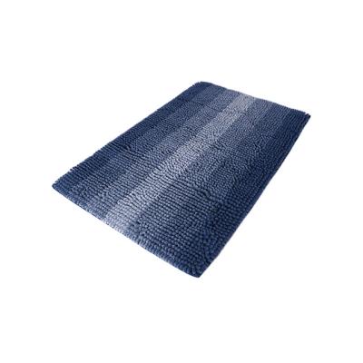 China Viable Extra Absorbent Shower Mat For Bathroom by Bath Mat Non Slip Fluffy Chenille for sale