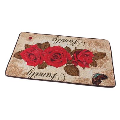 China Art Printed Bathroom Mats Sustainable Waterproof Oilproof Comfortable Standing Kitchen Floor Mats Anti Fatigue for sale