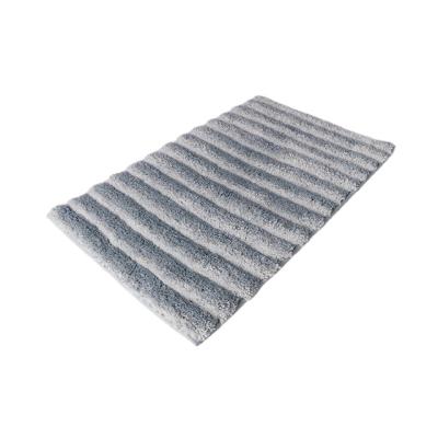 China Viable Machine Washable Non-slip Absorbent Bath Mat For Bathroom Rug Mat Microfiber Shower Bath Rug for sale