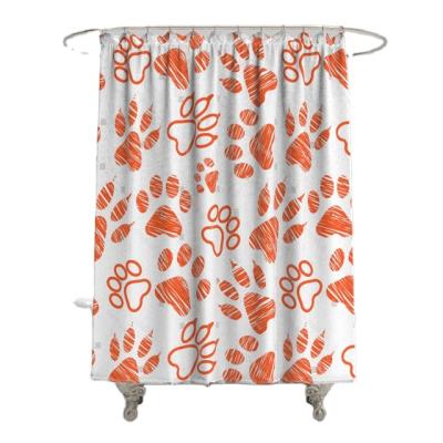 China Viable Unique Design Hot Sale Polyester Kids Shower Curtain for sale