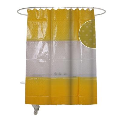 China Sustainable Durable Using Low Price Wholesale Peva Shower Curtain Bathroom Shower Curtains for sale