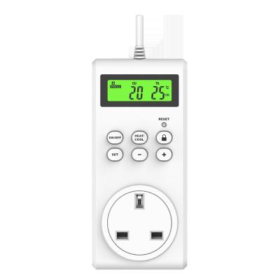 China EUROPEAN Convenient Electric Heating Floor Thermostat with Cooling Mode and Heating Mode for sale