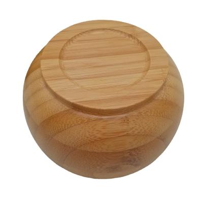 China Disposable Eco-Friendly Color Salad Baby Natural Wooden Wooden Kids Feeding Small Bamboo Bowls Set and Dishes Spoon for sale