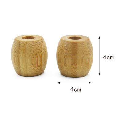 China Battery Operated Natural Eco Friendly Bamboo Cover Tube Travel Toothbrush Holder Bamboo Holder for sale