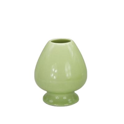 China Chasen Viable Ceramic Bamboo Reshaper Matcha Luster Matcha Beater Holder Ceramic Matcha Beater Holder for sale