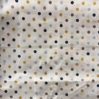 China Stretch Preshrunk Printed Cotton Spandex Woven Fabric For Shirt for sale