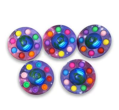 China Relieve New Spinner Toy Hand Simple Dimple Antistress Spinner Adult Effortless Noise Bubble Fingertip Spinner Superior Sensory Toys for sale