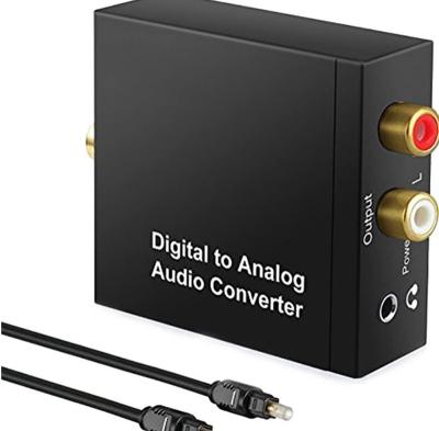 China Metal Materials 3.5mm Hdmi To Audio Jack Adapter 192Khz DAC Digital To Analog TV Audio Converter Hdmi Extractor For HD DVD Home Theater for sale