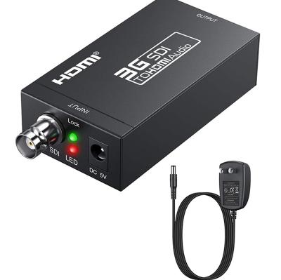 China Full HD 1080P Metallic Good Quality Assurance Materials Audio Video Converter SDI To Hdmi Module Converters With 5V Power Adapter for sale