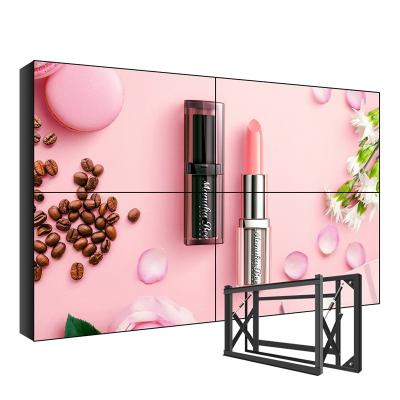 China Indoor Advertising Shows 55 Inch Super Narrow 3.5mm/1.8mm Bezel 4K Indoor Led Video Wall 3x3 Inch LCD Video Wall For Shopping Mall advertising the display of ads for sale