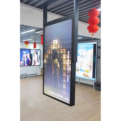 China Semi Outdoor Window Advertising Viewfinder Digital Signage Display 49/55inch High Brightness 2500nits and 700nits Double Sided Screens For Semi-outdoor Display for sale