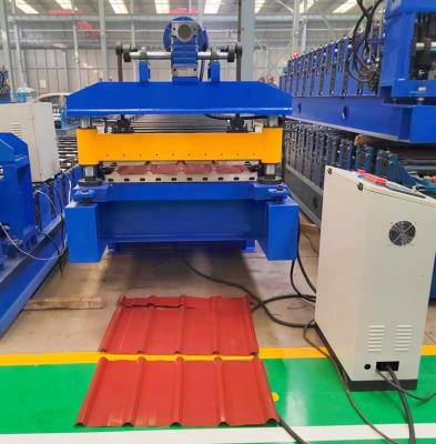 China China Factory Directly Roof Tile Panel Roofing Roll Forming Making Machine en venta