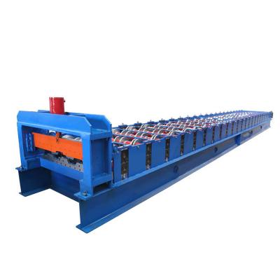 中国 Steel Deck Roll Forming Machine Floor Tile Decking Making Machine 販売のため