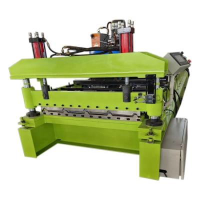 China IBR metal roof roll form machine trapezoidal roof tile roll forming machine zinc roof and wall panel roll former for sale