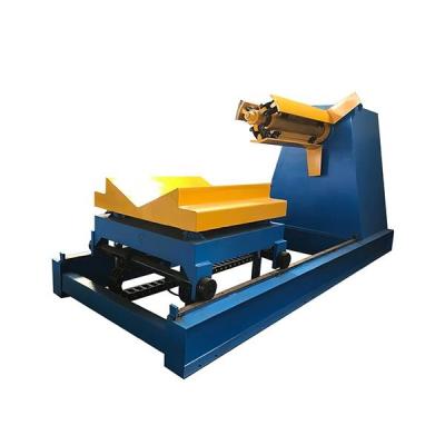 China 20 ton Hydraulic Decoiler Hydraulic System Hotels, Garment Shops, Building Material Shops, Manufacturing Plant en venta