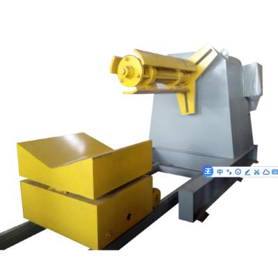 中国 Hydraulic System Motor, Gear, Pump Hydraulic Decoiler/uncoiler With a Car 販売のため