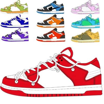 China 2023 Best Quality Lightweight 2023 Travis Scott Shoes Casual Basketball Style Shoes Fashion Sneakers Men Sports Shoes Designer Trainers for sale