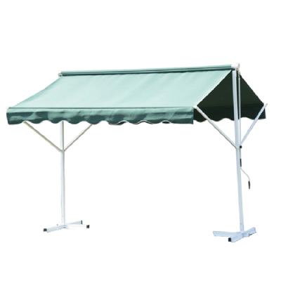 China Outdoor Modern Steel POLY Stand Pole Shade Tent 54mm Freestanding Tent for sale