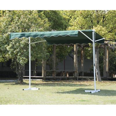 China Dyed-yarn 280g/m2 Polyester Coating Fabric Outdoor Tent BSCI Certificate Shade POLY Retractable Tent for sale