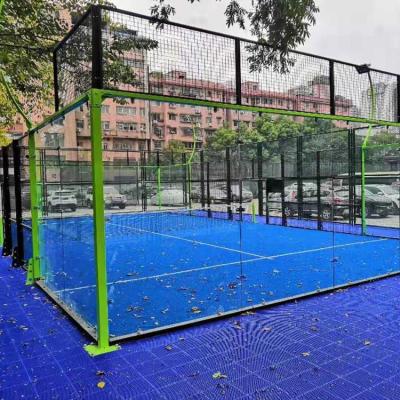 China Outdoor Paddle Tennis Court Supplier 10m*20m for sale