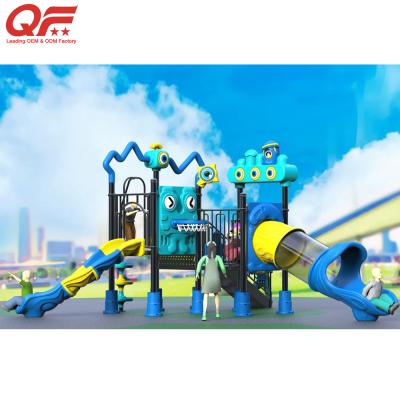 China Kids Plastic Outdoor Playground Plastic Slides for sale