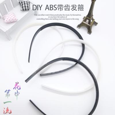 China Color Hair Pin ABS Hair Circle Decorative Flower Bunny Ears Accessories Diamond Handmade Diy Headdress Cute for sale